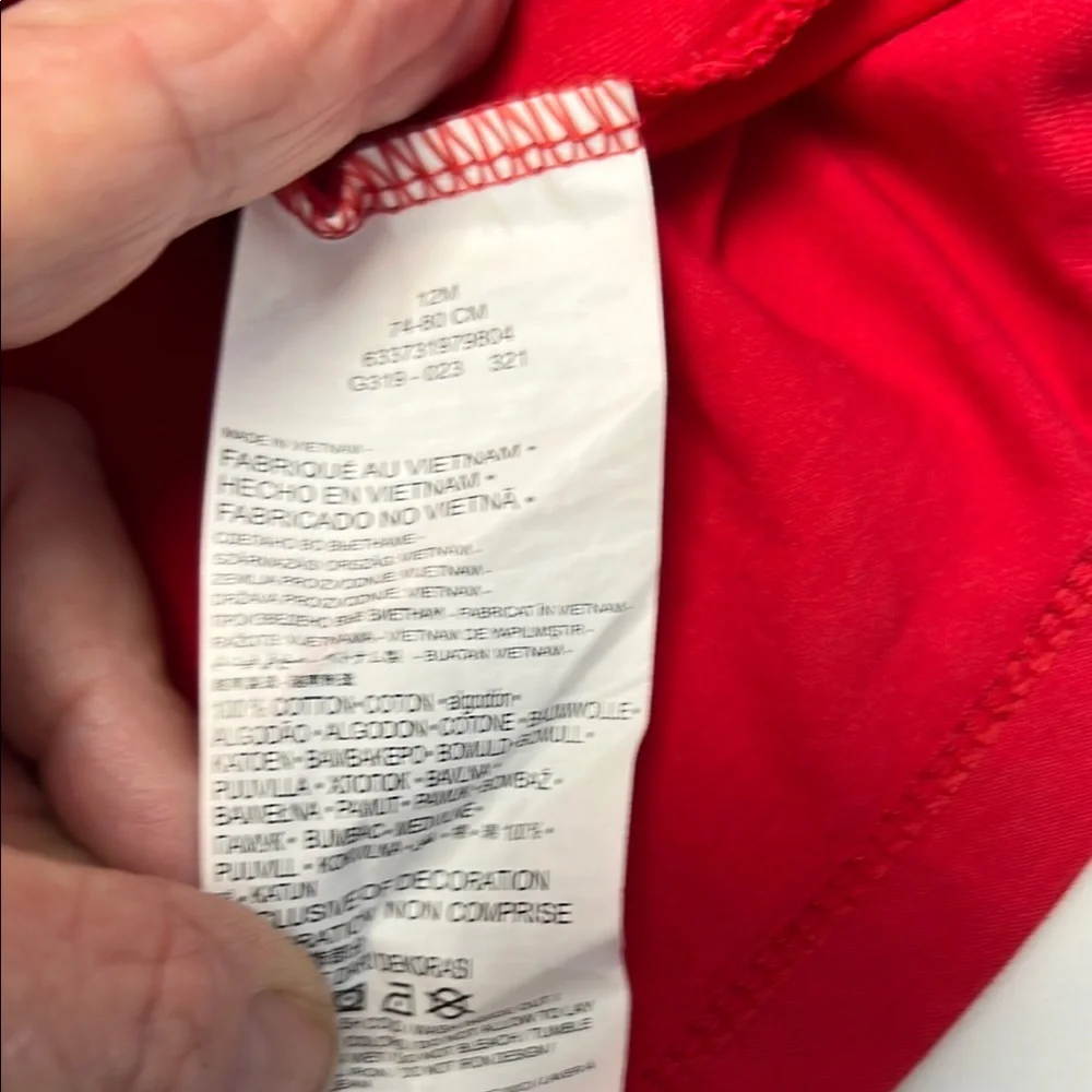 Nike‎ Kids Red Long Sleeve Shirt